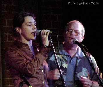 Photo of Jen Chapin and Michael Mark