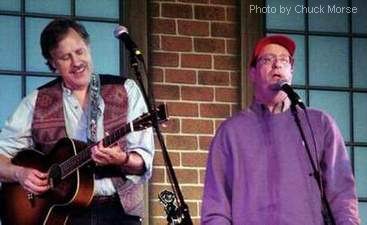 Photo of Tom with Michael Tannenbaum