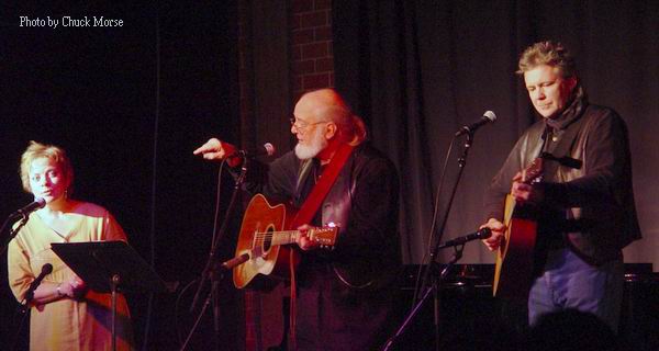 Photo of Grace Griffith, Tom Wisner and Tom Dundee