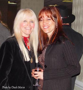 Photo of Carolyn Hester and Maura Kennedy